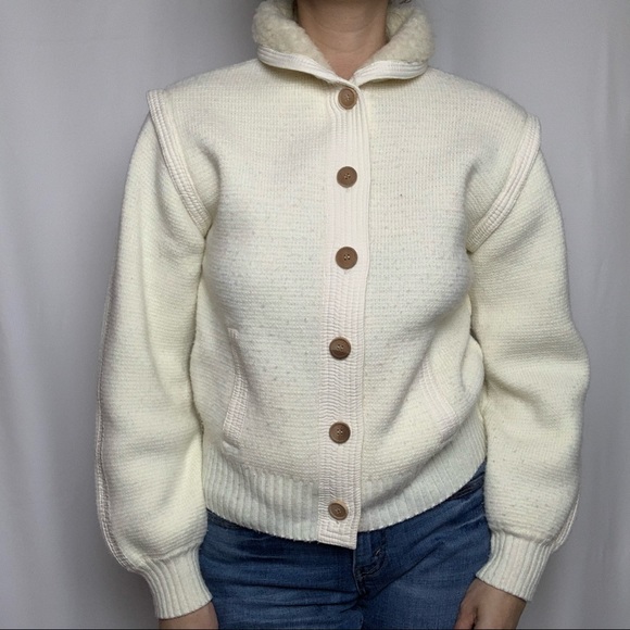 Vtg Sweater Coat by Mariea Kim - Picture 3 of 8